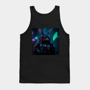 Cyberpunk Bunny Tank Top